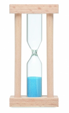 Logotrade promotional merchandise photo of: Wooden sand timer 3 minutes