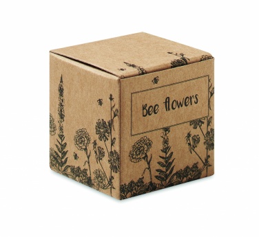 Logo trade corporate gifts picture of: Seed bomb with bee flowers