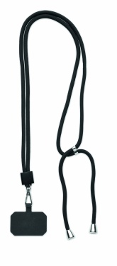 Logotrade corporate gift picture of: RPET Phone holder lanyard