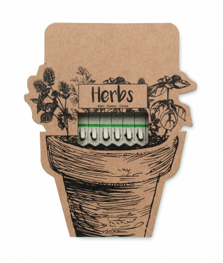 Logotrade business gifts photo of: Herb seeds sticks