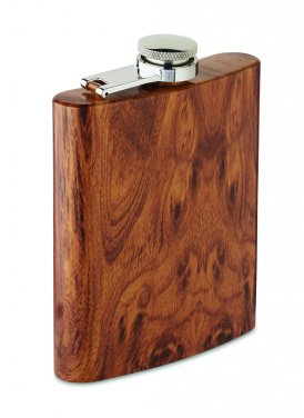 Logotrade promotional merchandise photo of: Slim hip flask 190 ml