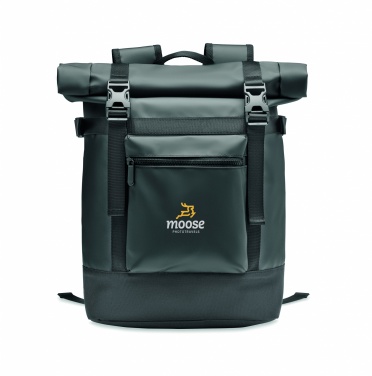 Logotrade promotional item picture of: Rolltop backpack 50C tarpaulin