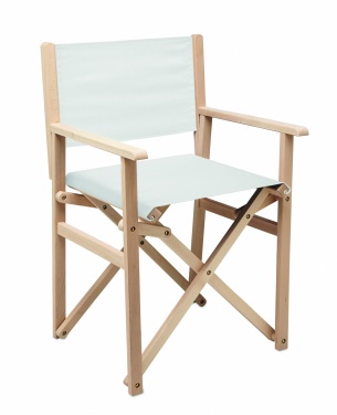 Logotrade promotional product picture of: Foldable wooden beach chair