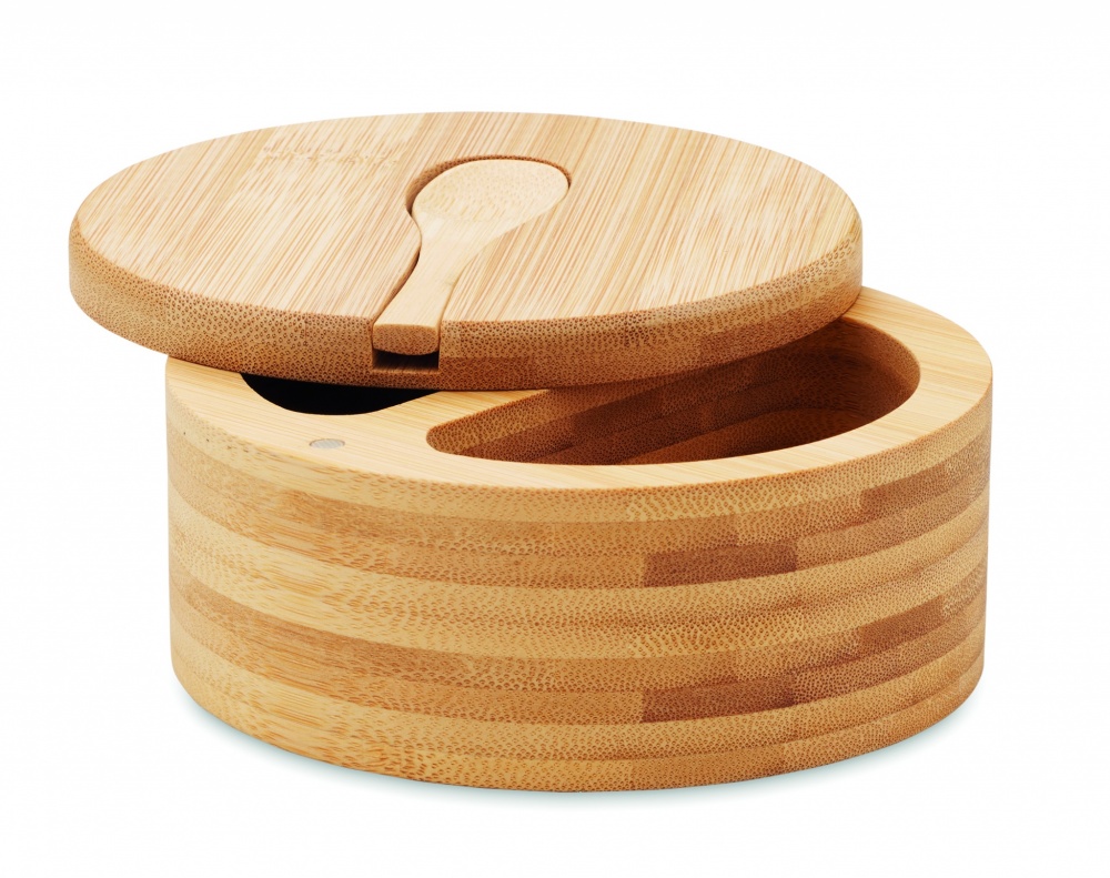 Logo trade advertising product photo of: Salt and pepper bamboo box