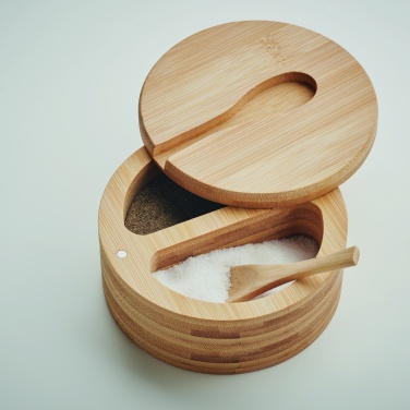 Logotrade promotional merchandise photo of: Salt and pepper bamboo box