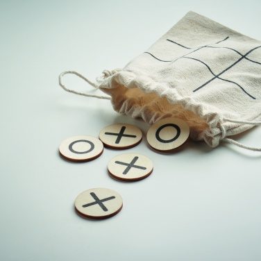 Logo trade promotional products picture of: Wooden tic tac toe