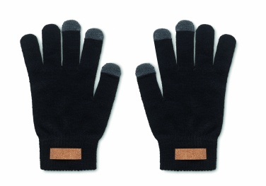 Logotrade promotional merchandise photo of: RPET tactile gloves