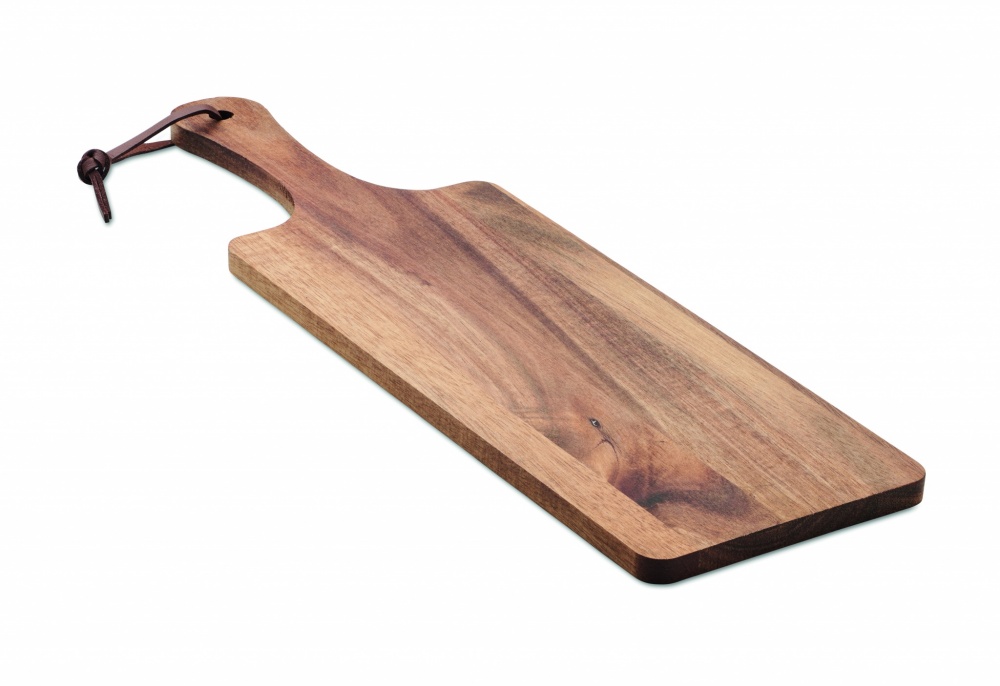 Logo trade promotional giveaways image of: Acacia wood serving board