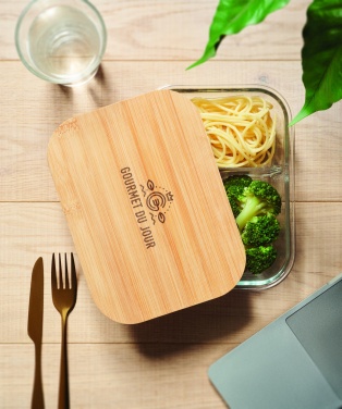 Logotrade corporate gifts photo of: Glass lunch box with bamboo lid