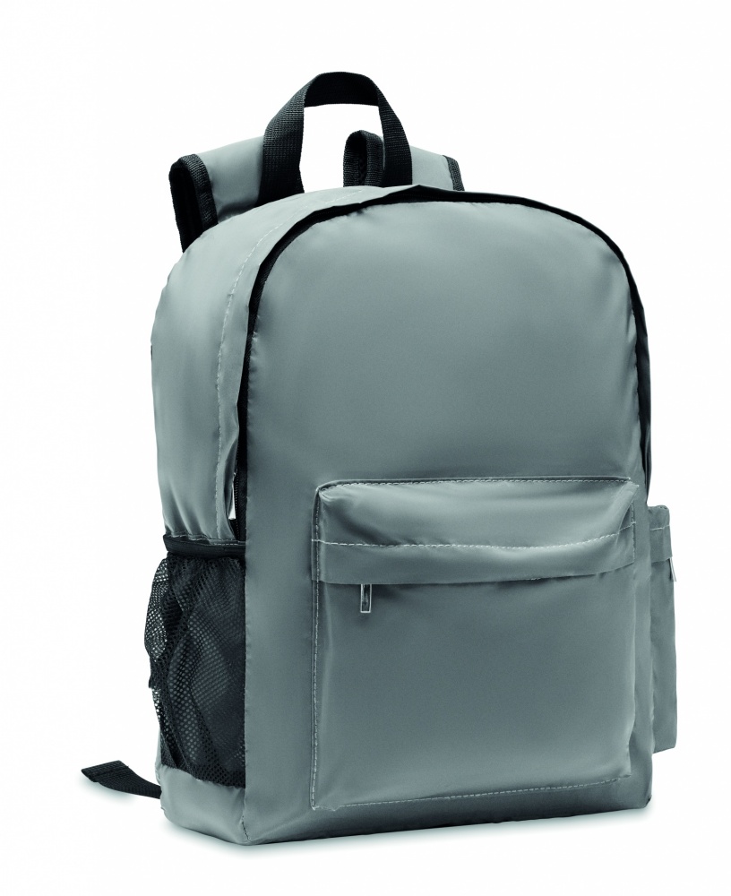 Logo trade promotional gift photo of: High reflective backpack 190T