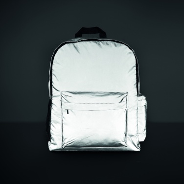 Logotrade promotional gift image of: High reflective backpack 190T