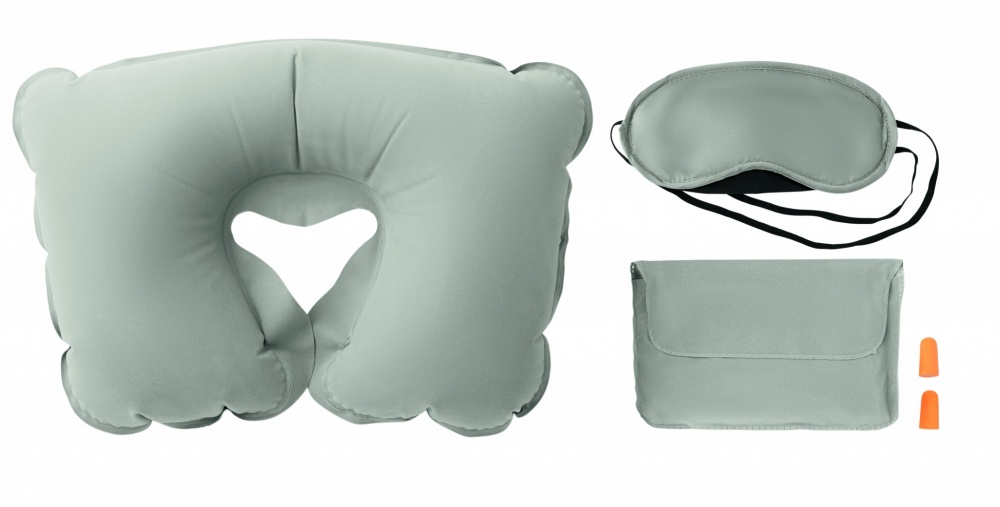 Logotrade advertising products photo of: Set w/ pillow eye mask plugs