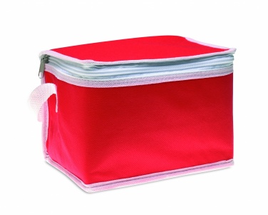 Logo trade business gift photo of: Nonwoven 6 can cooler bag