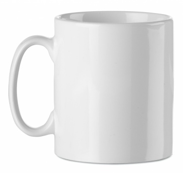 Logo trade business gifts image of: Sublimation ceramic mug 300 ml