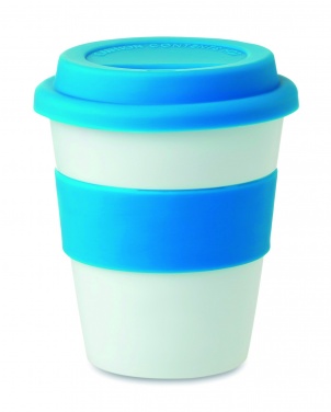 Logotrade promotional item picture of: PP tumbler with silicone lid