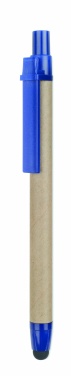 Logo trade corporate gifts image of: Recycled carton stylus pen