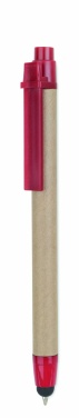 Logotrade promotional merchandise image of: Recycled carton stylus pen