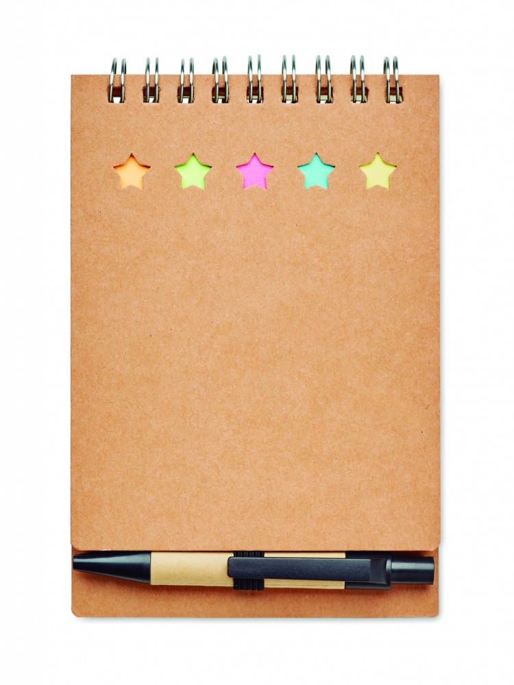 Logotrade advertising product image of: Notepad with pen and memo pad