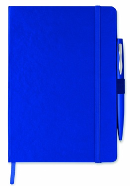 Logotrade advertising product picture of: A5 notebook with pen 72 lined