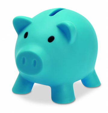 Logo trade corporate gifts image of: Piggy bank