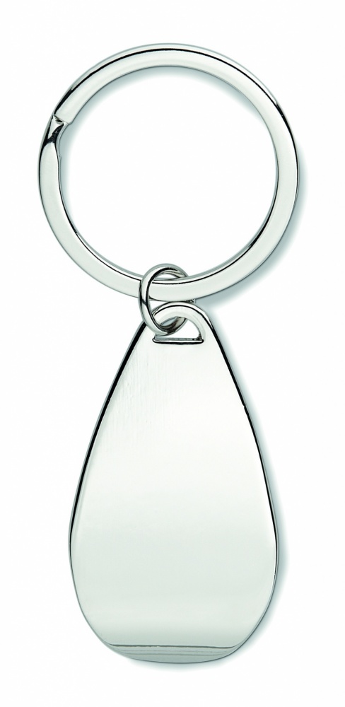 Logo trade promotional giveaway photo of: Bottle opener key ring Tornio