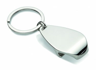 Logotrade promotional merchandise picture of: Bottle opener key ring Tornio