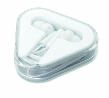 Logotrade promotional giveaway image of: Earphones in PS case