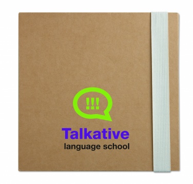 Logo trade promotional product photo of: Notebook with memo set and pen