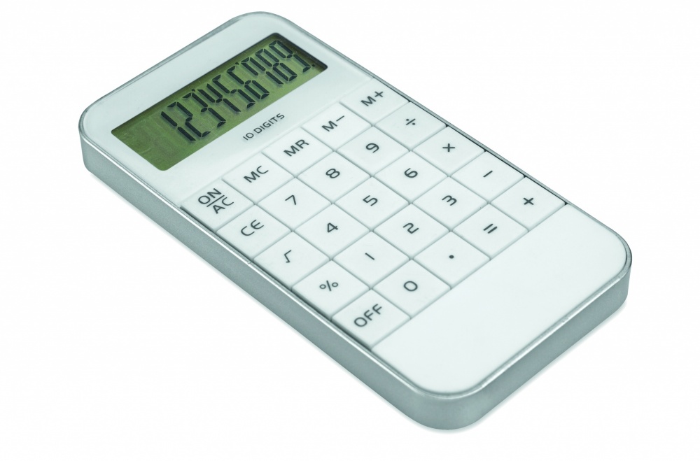 Logo trade promotional merchandise image of: 10 digit display Calculator