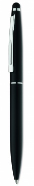 Logo trade promotional products picture of: Twist type pen w stylus top