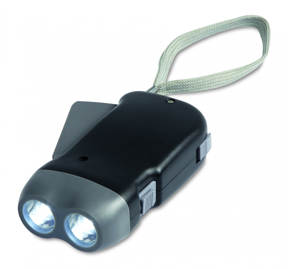 Logotrade promotional product picture of: 2 LED dynamo torch