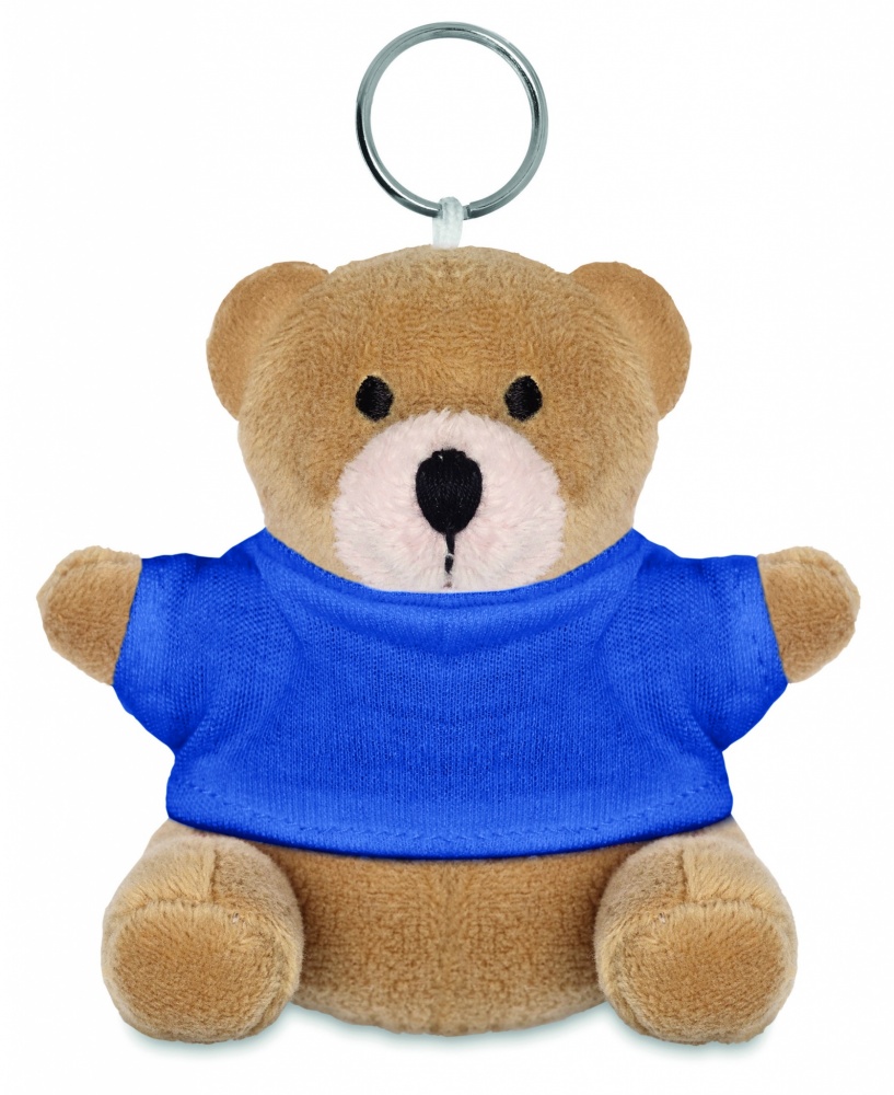 Logotrade business gift image of: Teddy bear key ring FINLAND