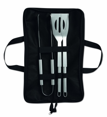 Logotrade promotional giveaway image of: 3 Barbecue tools in pouch