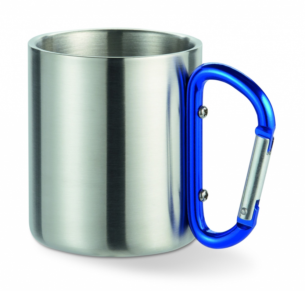 Logotrade promotional merchandise image of: Metal mug & carabiner handle