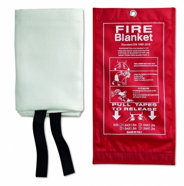 Logotrade business gift image of: Fire blanket in pouch 100x95cm