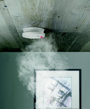 Logo trade advertising products picture of: Smoke detector