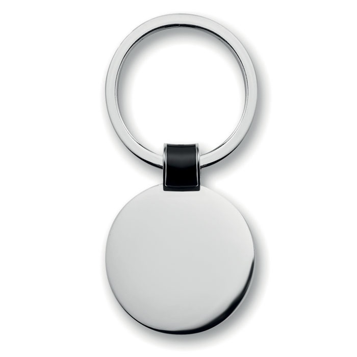 Logo trade business gifts image of: Round shaped key ring Daugavpils