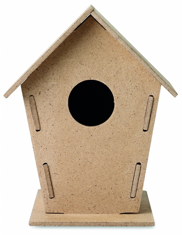 Logo trade promotional merchandise photo of: Wooden bird house