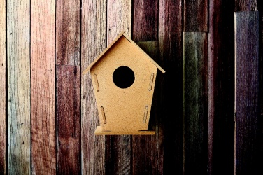 Logotrade promotional product image of: Wooden bird house