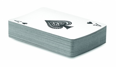 Logo trade promotional items image of: Playing cards in pp case