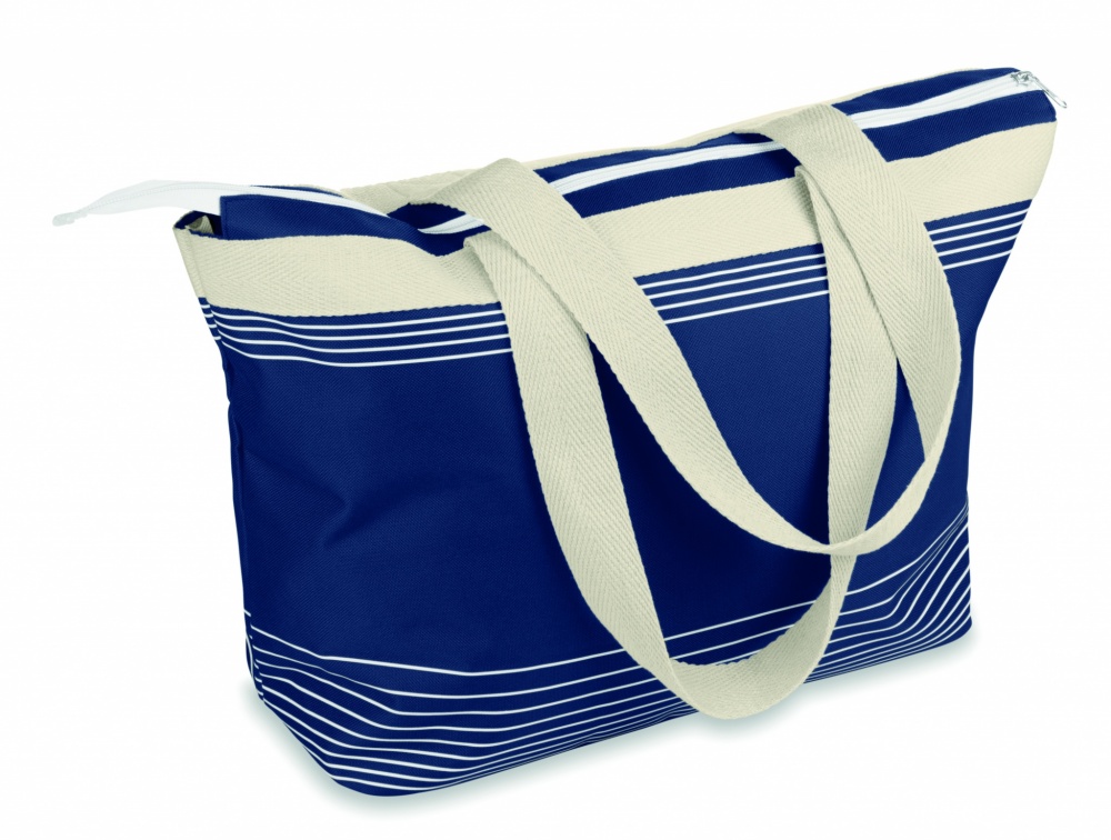 Logotrade business gift image of: Beach bag combi 600D/canvas