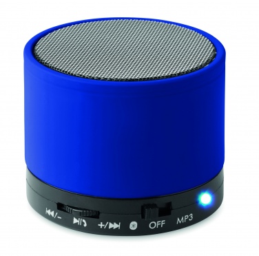 Logo trade promotional gift photo of: Round wireless speaker