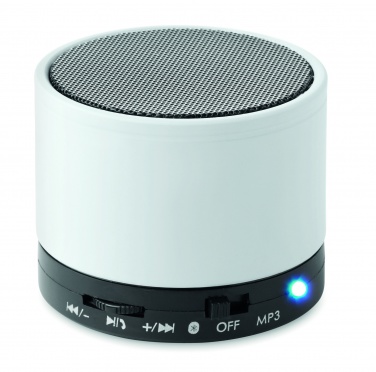 Logotrade promotional gift image of: Round wireless speaker