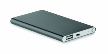 Logotrade business gifts photo of: Flat power bank 4000 mAh