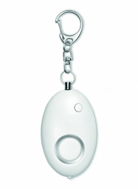 Logo trade promotional giveaway photo of: Personal alarm with key ring Ventspils