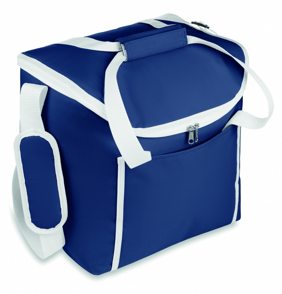 Logo trade promotional gifts image of: Cooler bag 600D polyester