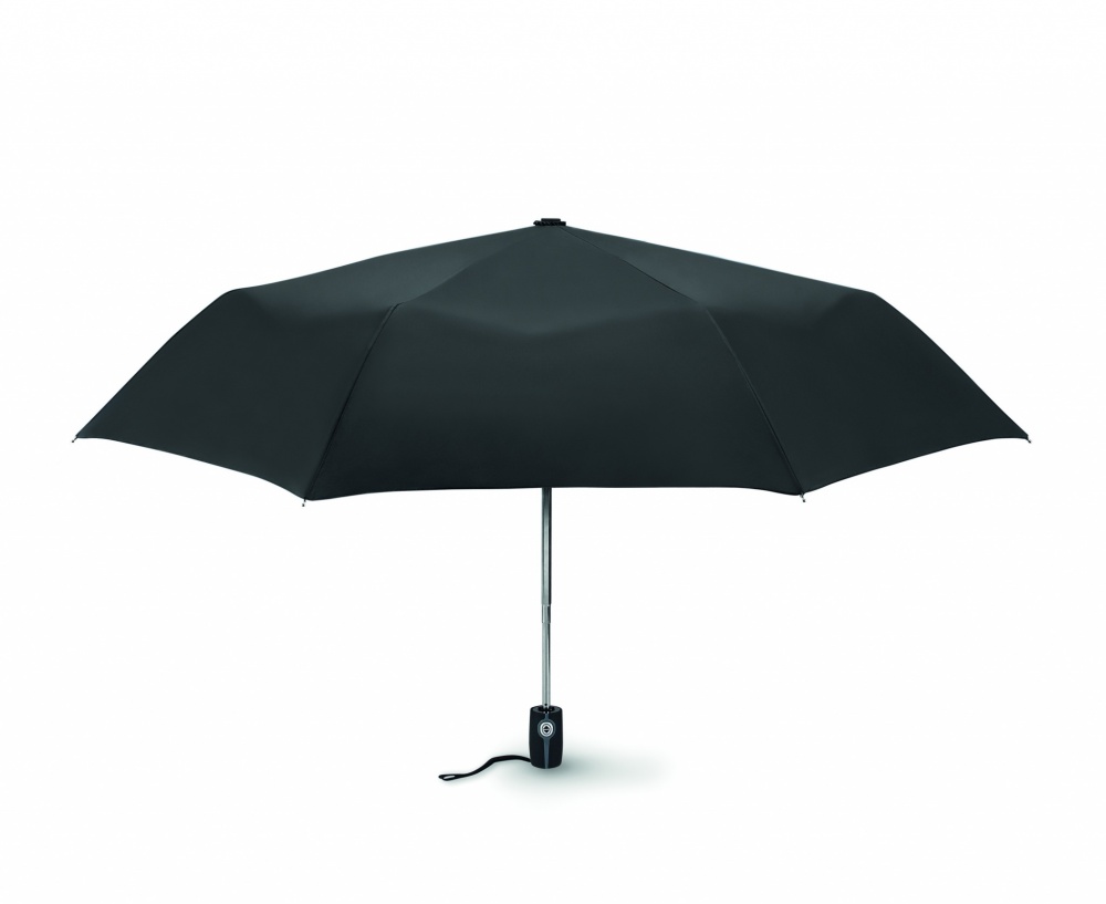 Logo trade promotional giveaways picture of: Luxe 21inch windproof umbrella