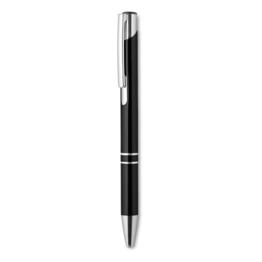 Logotrade corporate gift image of: Push button aluminium pen BERN