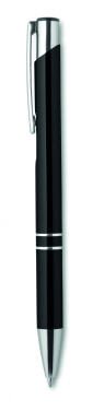 Logotrade promotional gift image of: Push button aluminium pen BERN
