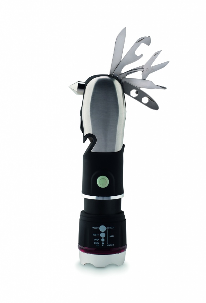 Logo trade business gift photo of: Multi-tool torch